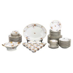 Haviland Limoges "Jewel" Dinner Service, 82 pieces