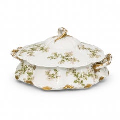 Piatto da verdura con coperchio Haviland Limoges Montebello, Francia, anni ’90 del XIX secolo