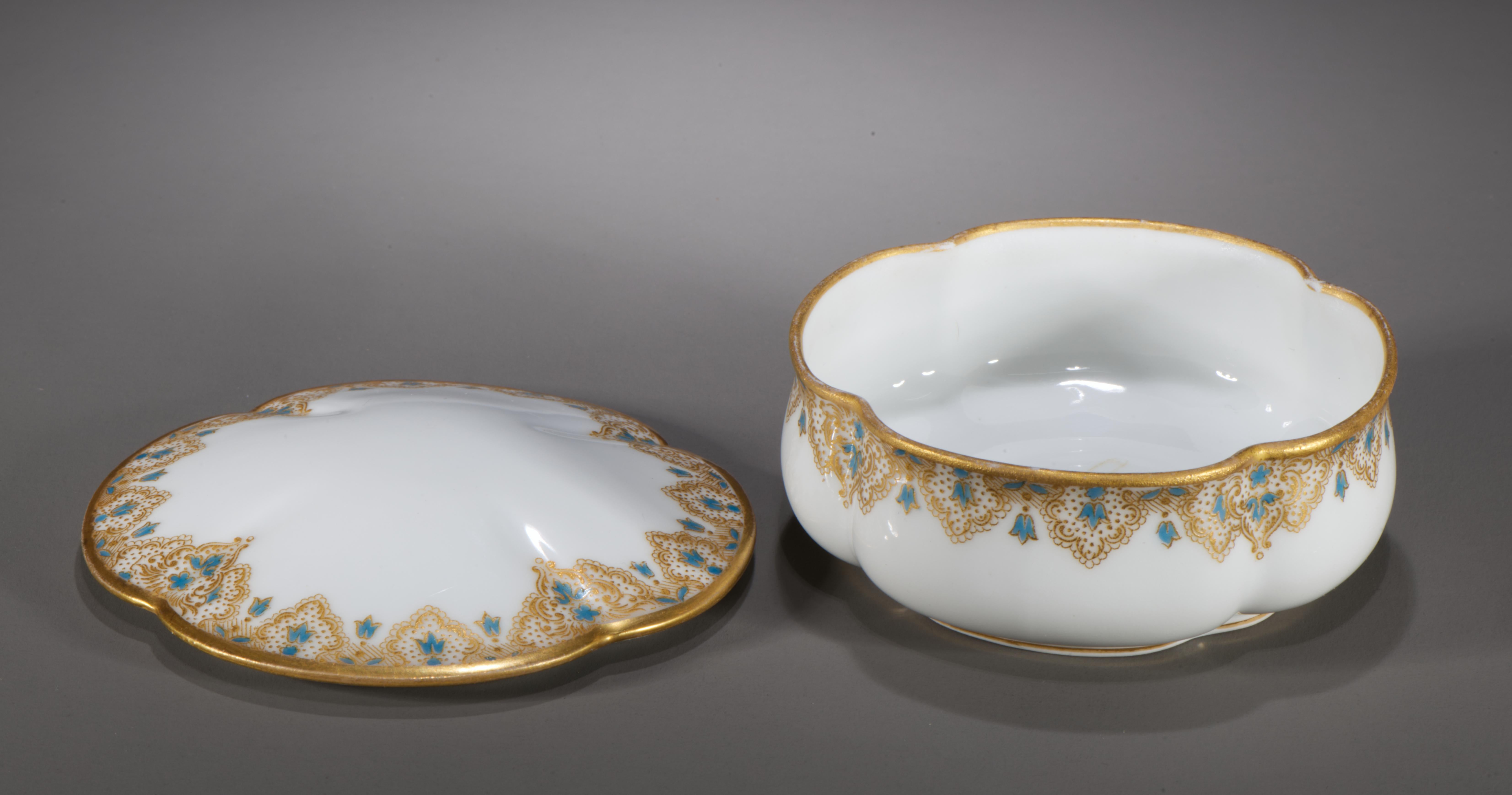 Haviland Limoges Porcelain 3 Dresser Boxes for Bailey, Banks & Biddle, 1888-1894 For Sale 6