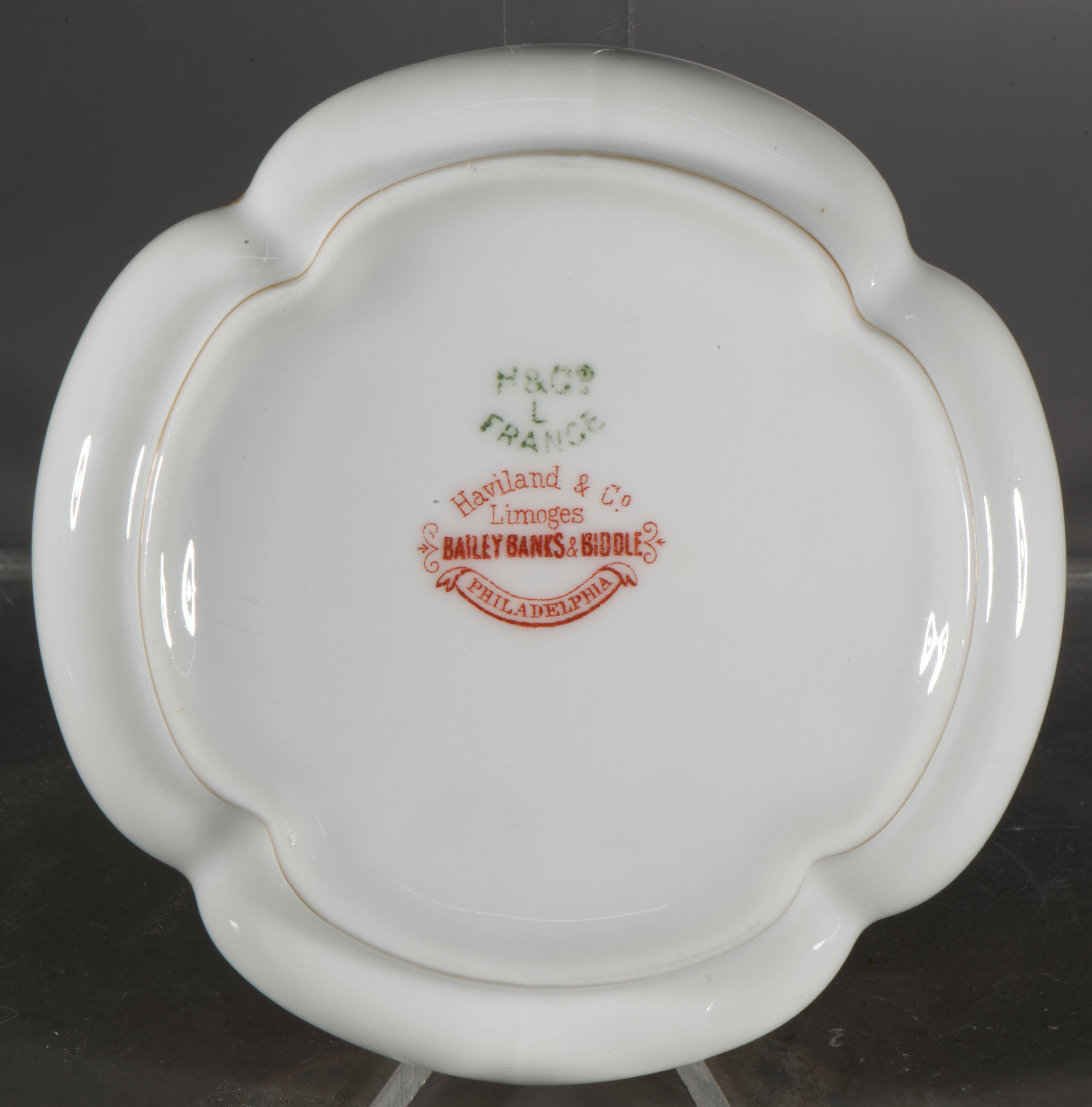 Haviland Limoges Porcelain 3 Dresser Boxes for Bailey, Banks & Biddle, 1888-1894 For Sale 10