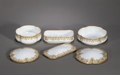 Haviland Limoges Porcelain 3 Dresser Boxes for Bailey, Banks & Biddle, 1888-1894