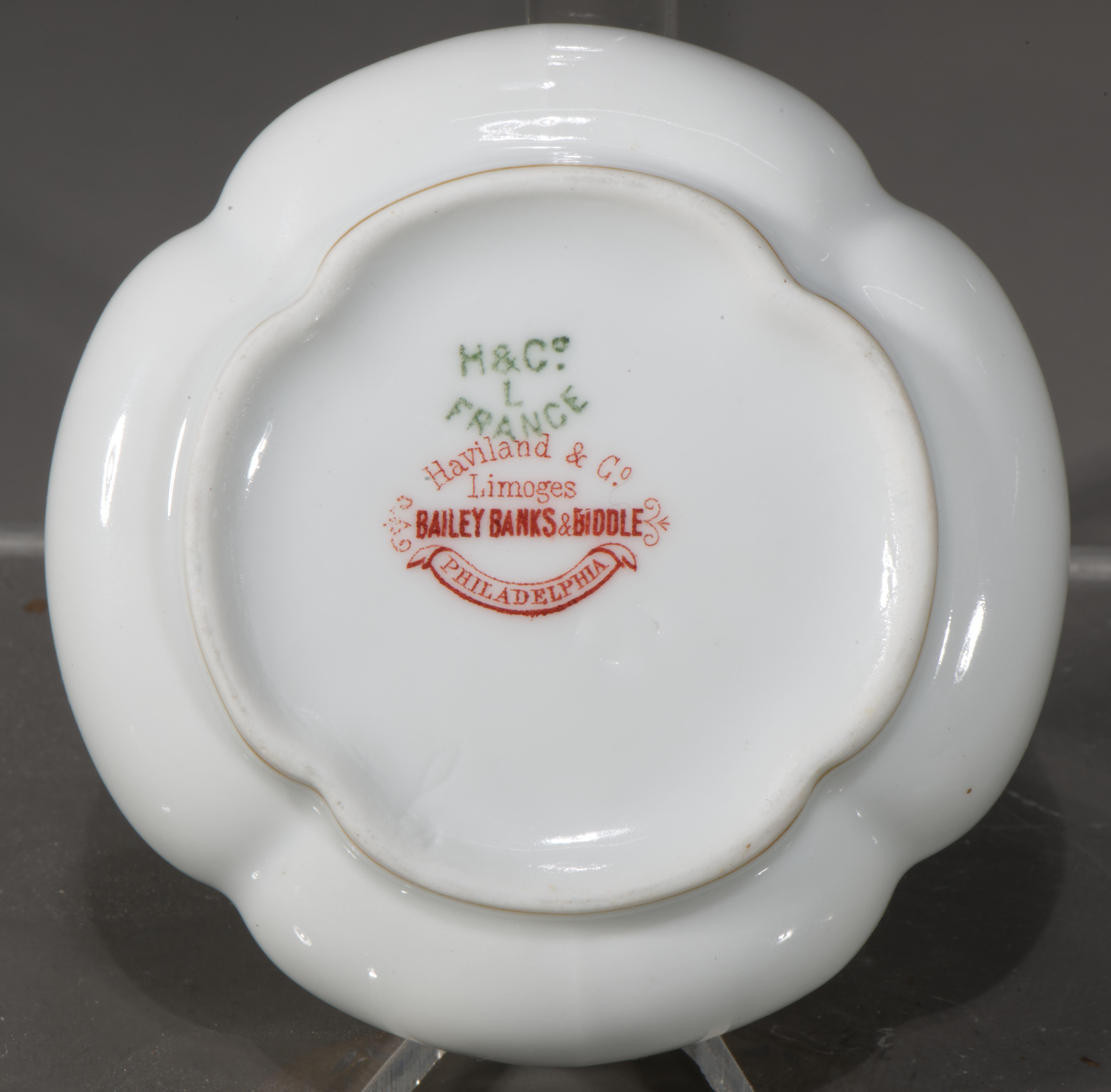 Haviland Limoges Porcelain 3 Dresser Boxes for Bailey, Banks & Biddle, 1888-1894 For Sale 2