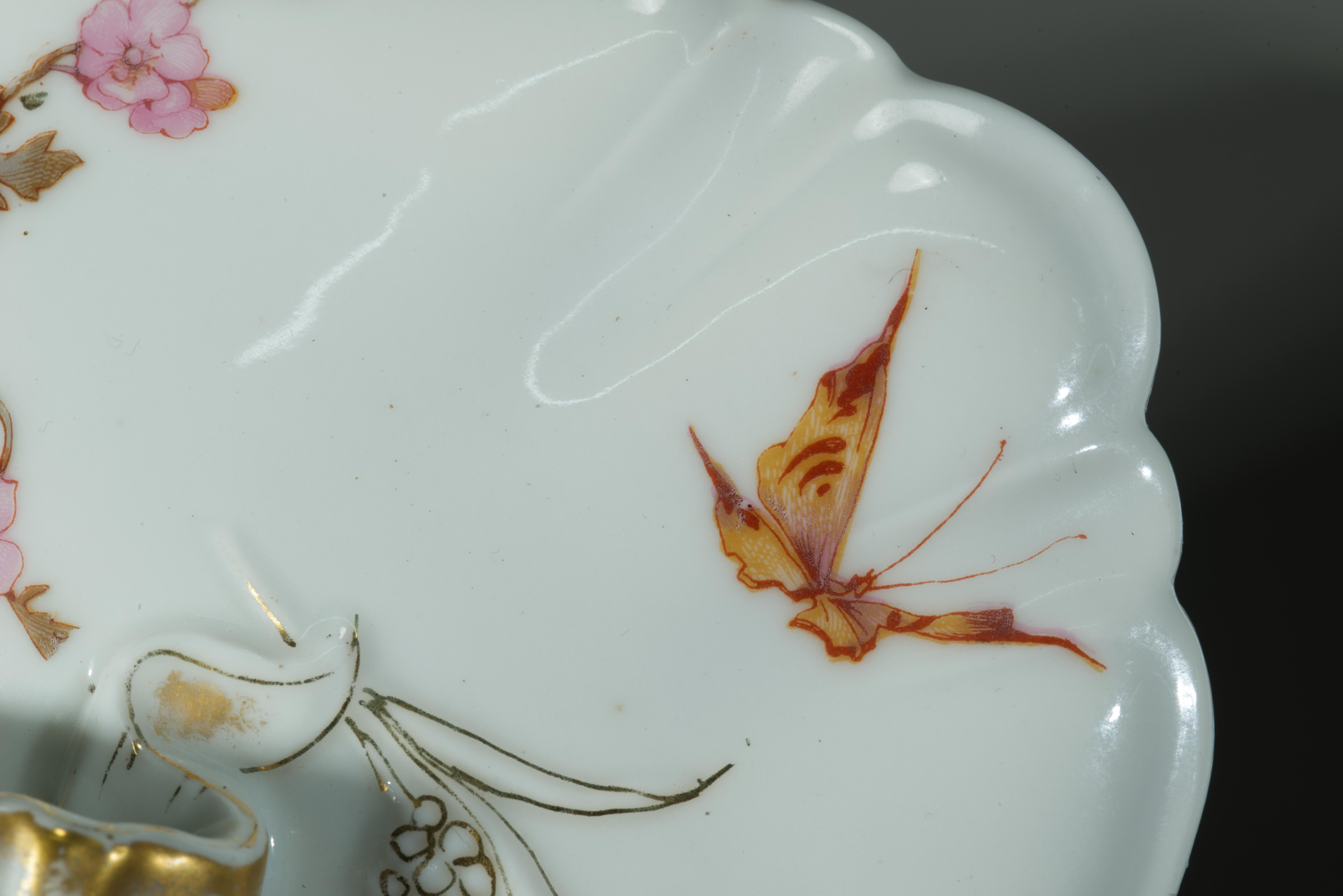 Francese Scatola e coperchio in porcellana Haviland Limoges, 1876-1889 in vendita