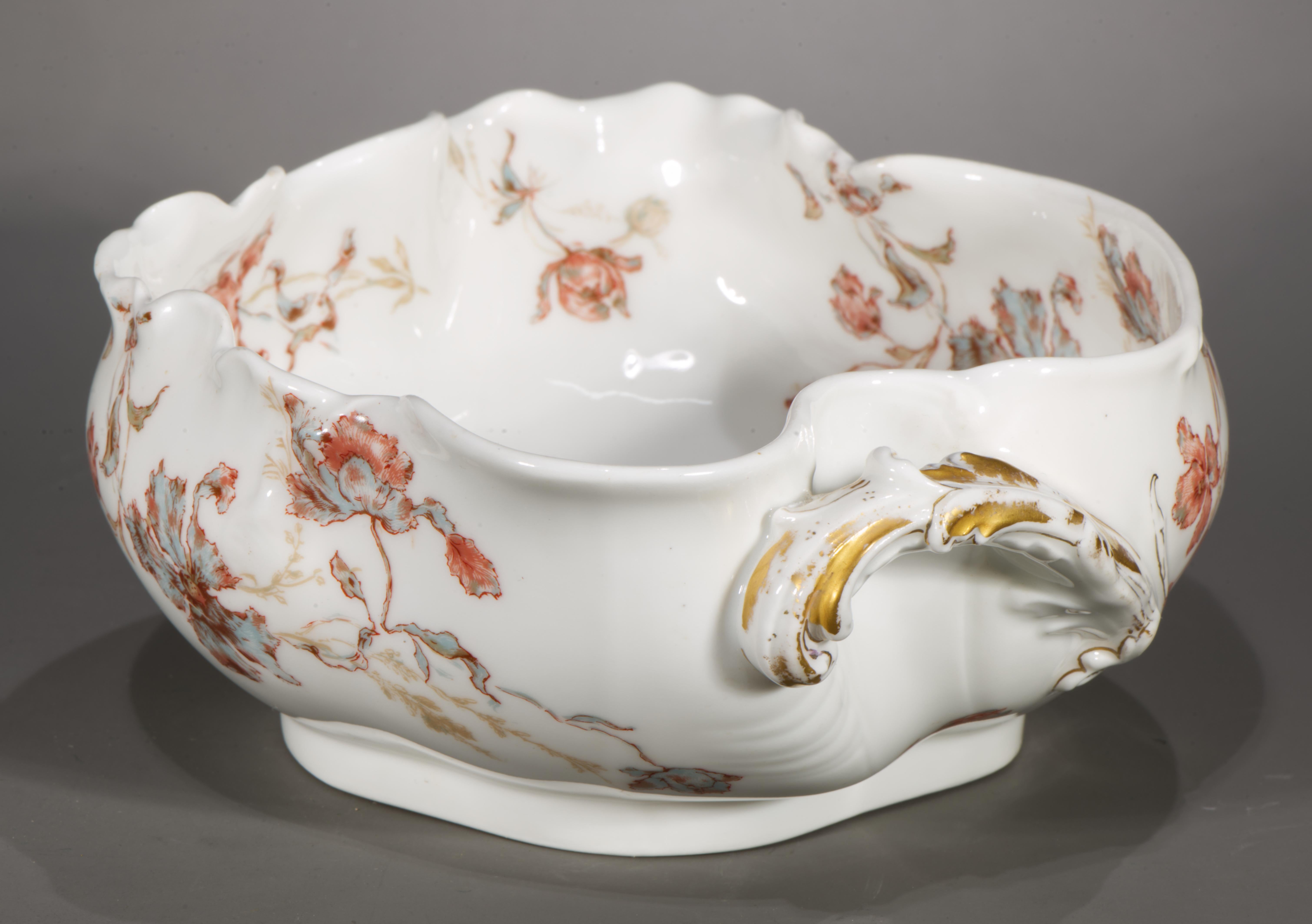 Cuenco Marsella de porcelana Haviland Limoges para T.M. James e Hijos Kansas City en venta 4