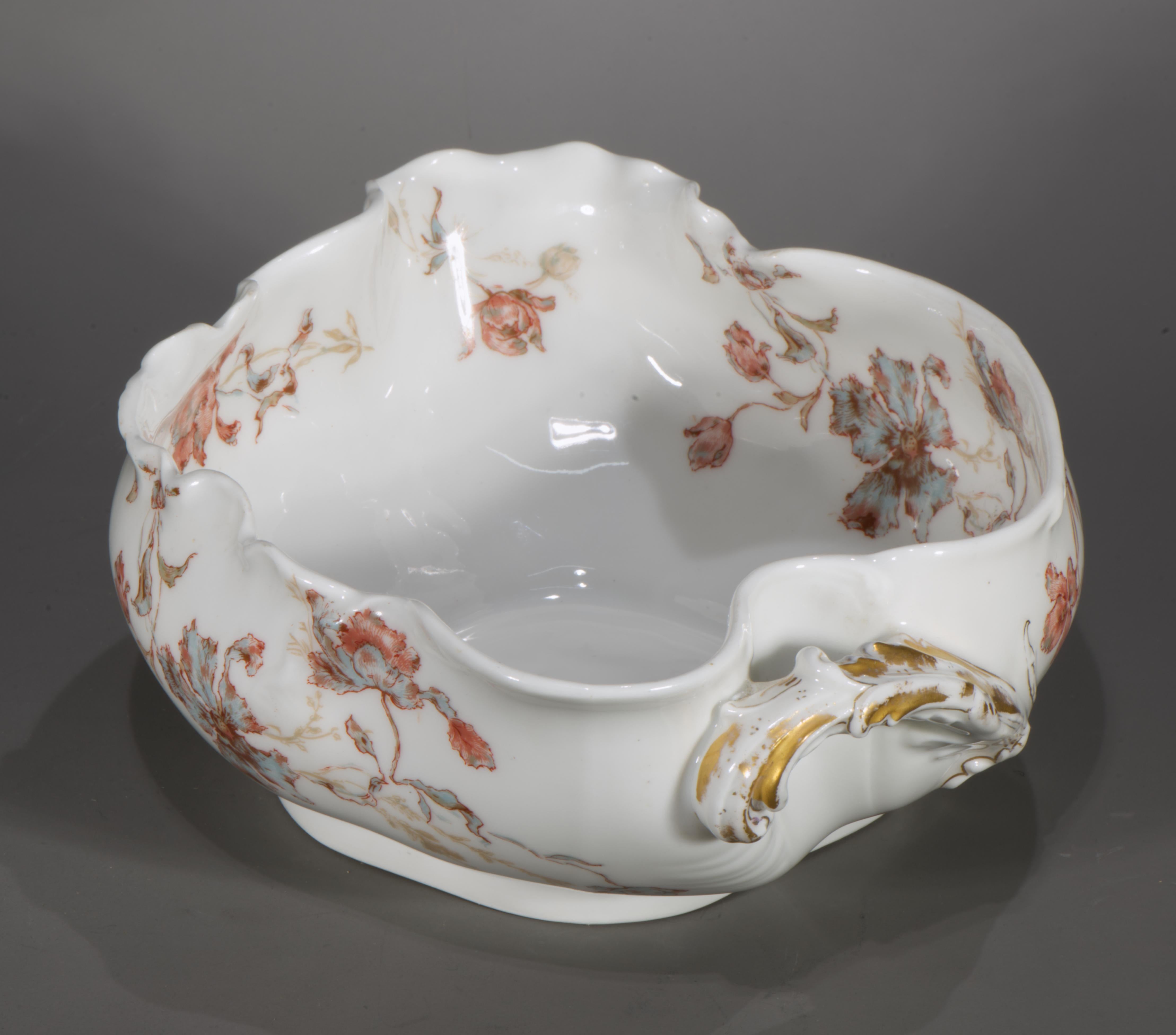 Cuenco Marsella de porcelana Haviland Limoges para T.M. James e Hijos Kansas City Francés en venta