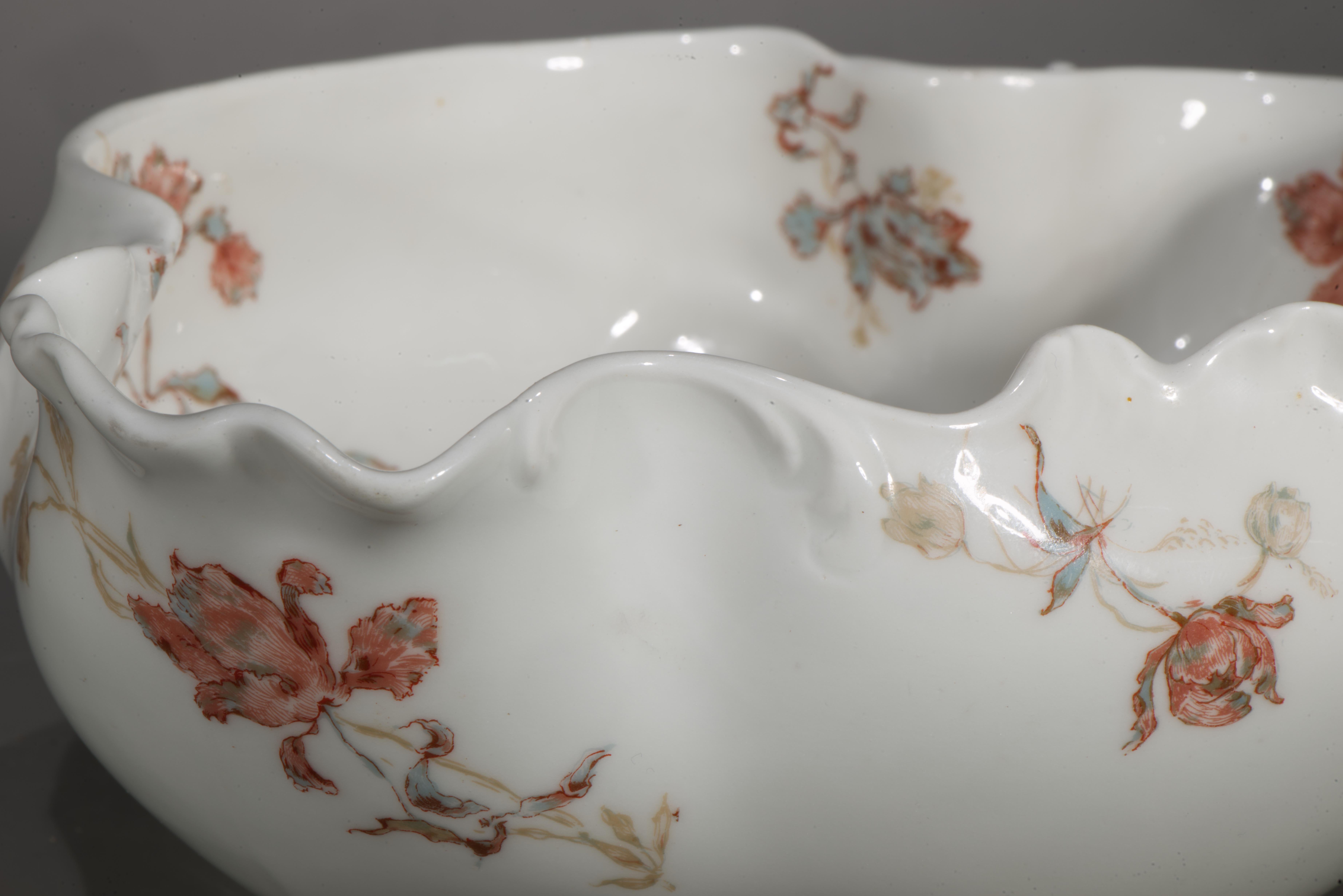 Cuenco Marsella de porcelana Haviland Limoges para T.M. James e Hijos Kansas City siglo XIX en venta