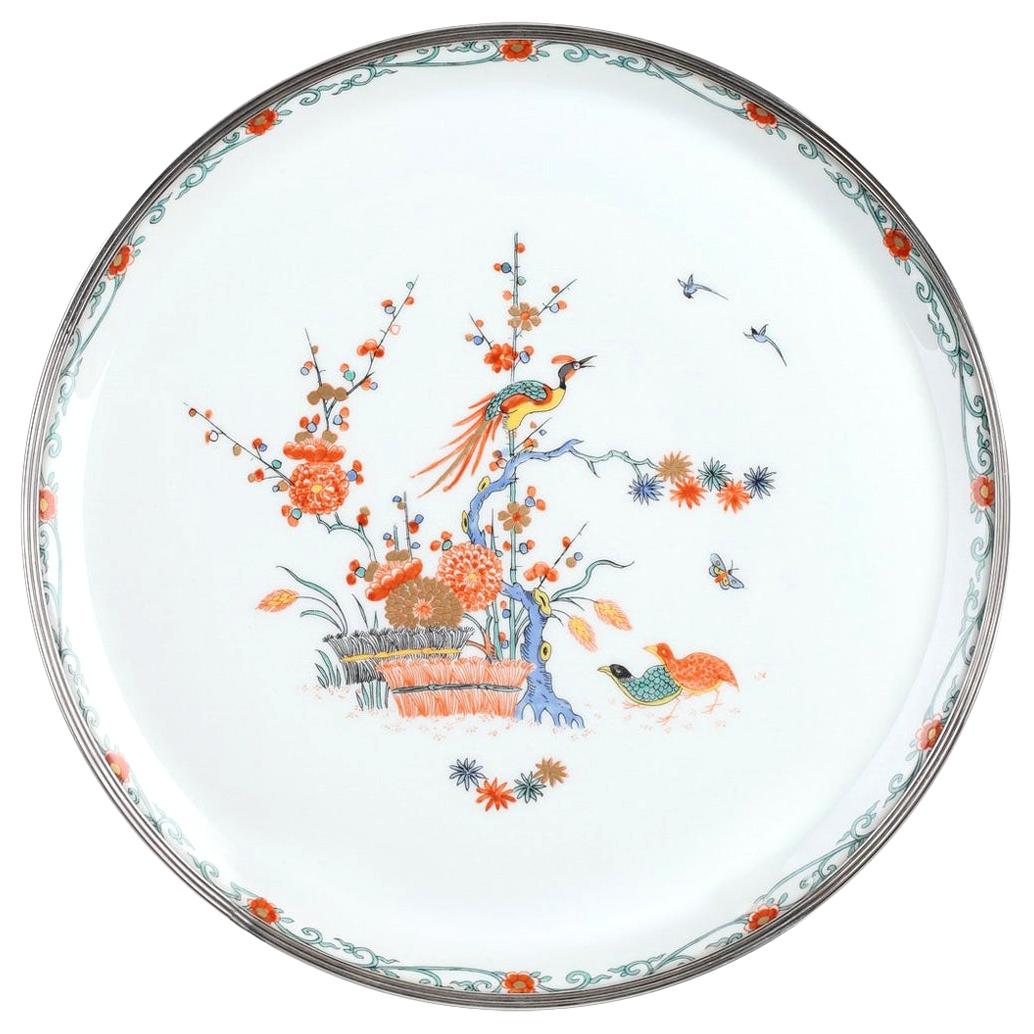 Haviland Limoges Porcelain Plate by Maison Puiforcat
