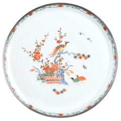 Assiette en porcelaine Haviland Limoges de la Maison Puiforcat