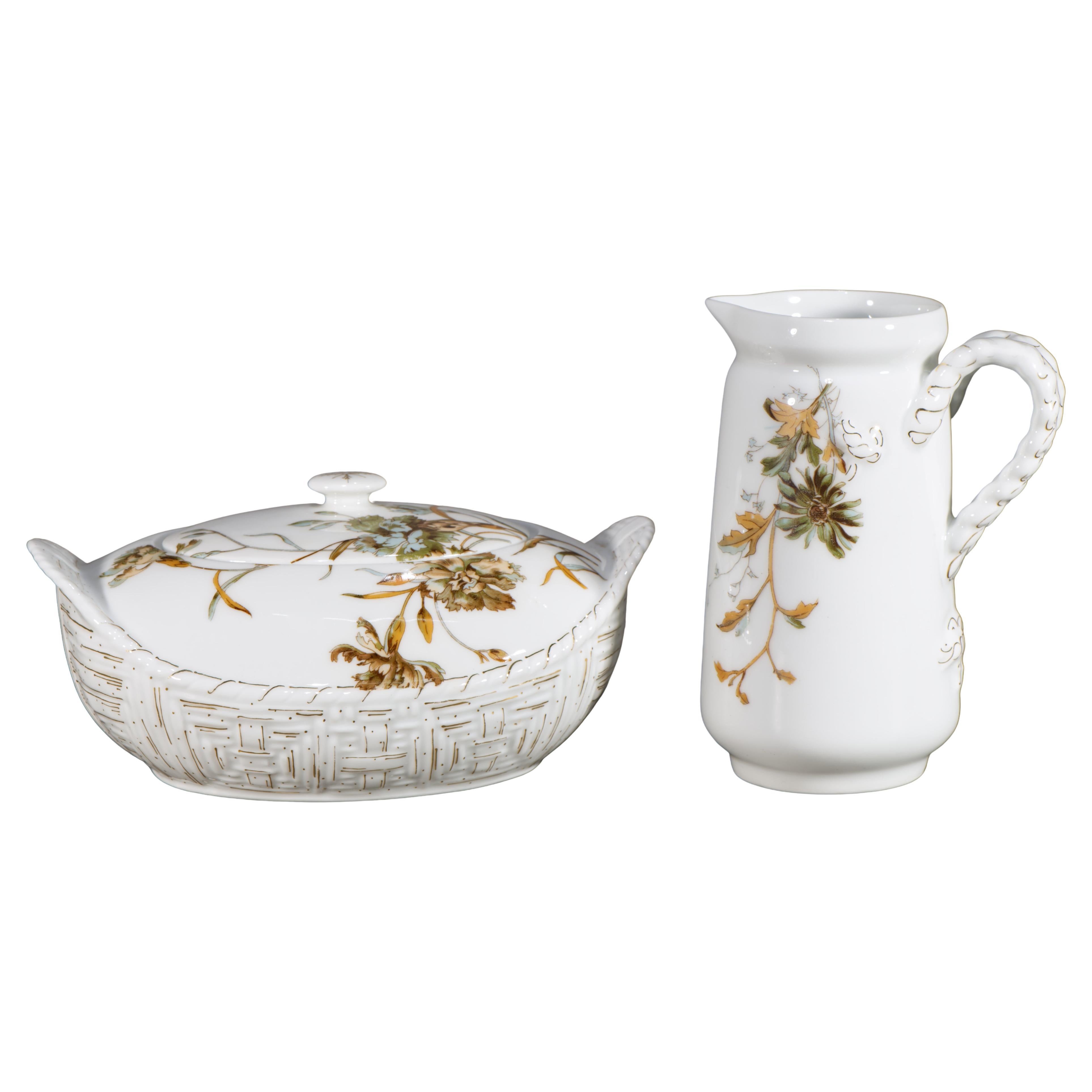 Painted Serveware, Ceramics, Silver and Glass