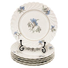 Haviland Limoges Set of Six 1958 Porcelain Bread and Butter Plates