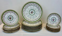 Haviland Limoges Vieux Paris Porcelain service for Eight