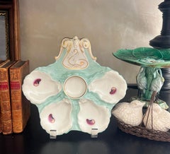 Haviland Oyster Plate designed by Boteler, c. 1880's