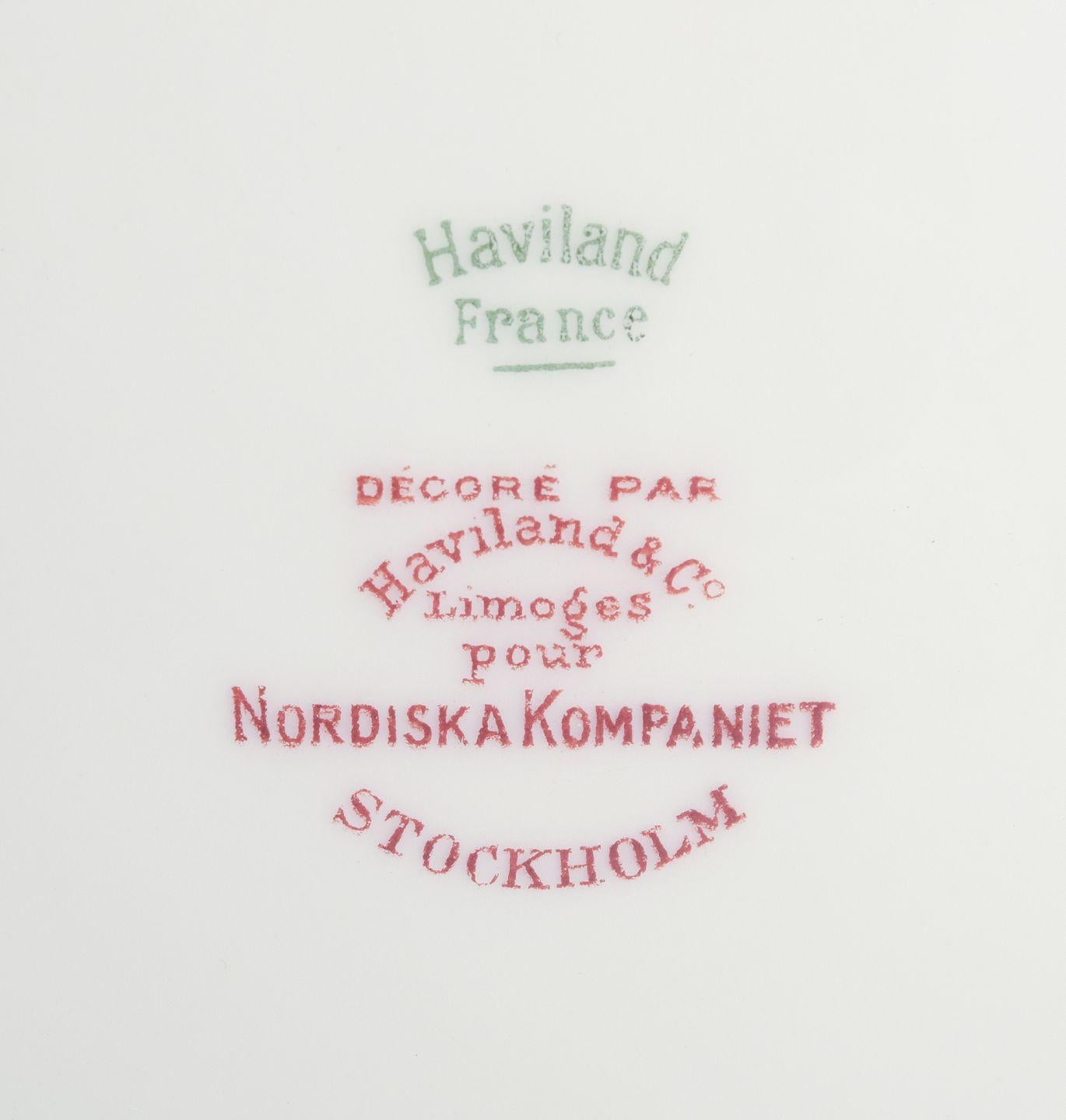 'Haviland', soupière ronde en porcelaine blanche avec couvercle. 1930s Excellent état - En vente à København, Copenhagen