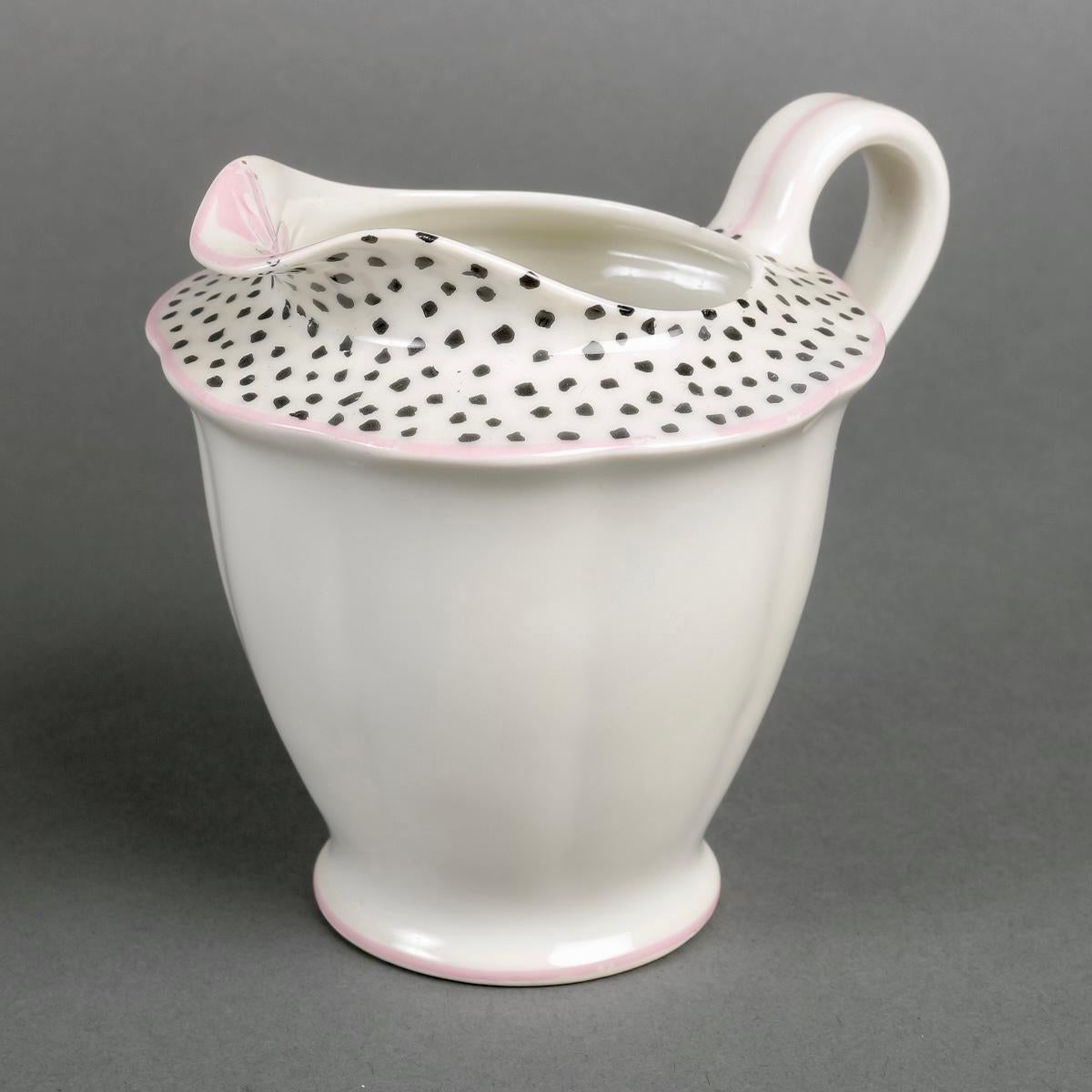French Haviland & Suzanne Lalique Coffee Set Limoges Porcelain For Sale