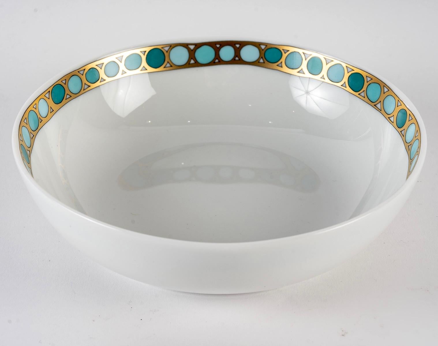 Haviland, Tableware Set Syracuse Enameled Limoges Porcelain, 60 Pieces 3