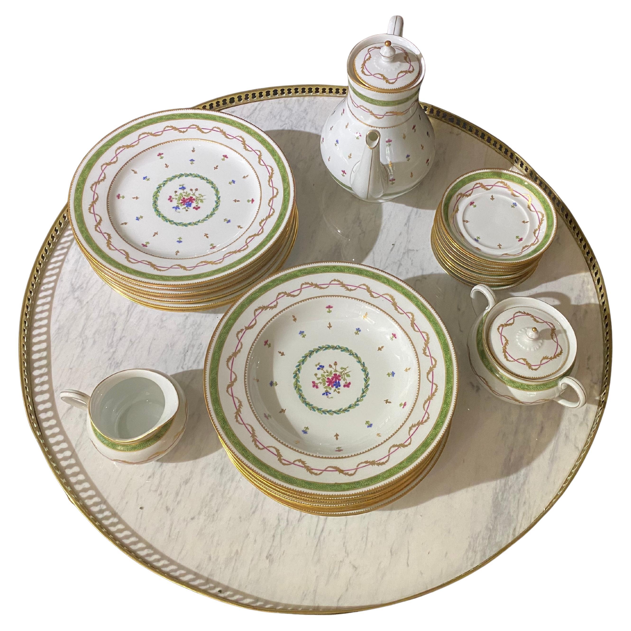 Service de table 76 pièces en porcelaine de Limoges Haviland Vieux Paris en vente 6