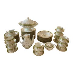 Haviland Vieux Paris Limoges Porcelain 76 Piece Dinner Set