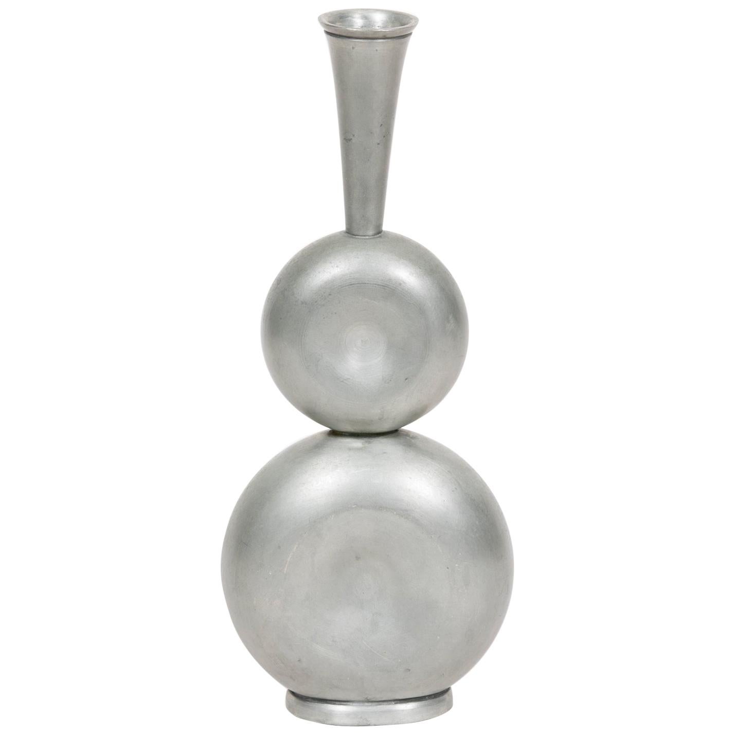 Havstad Modernist Pewter Vase