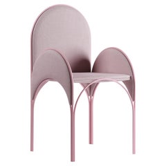 HAWA Beirut collection, Designer Pink Sculptural Chair, Made in Lebanon