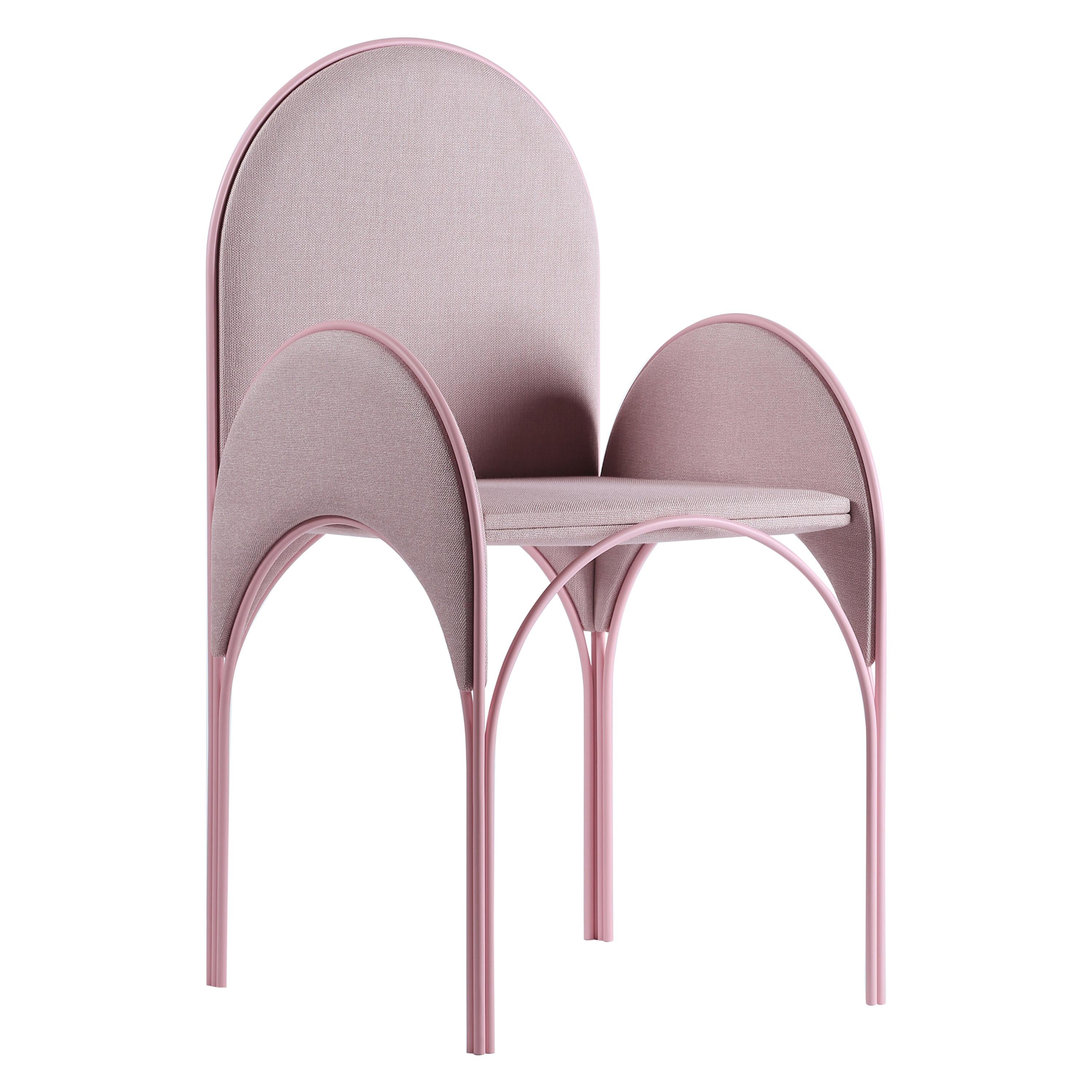 Hawa Beirut Pink Chair by Richard Yasmine For Sale