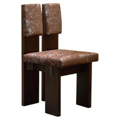 Hawaii Chair in Carbonized Brazilian Pine Wood