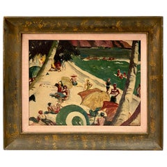 Hawaiian Beach Scene Painting