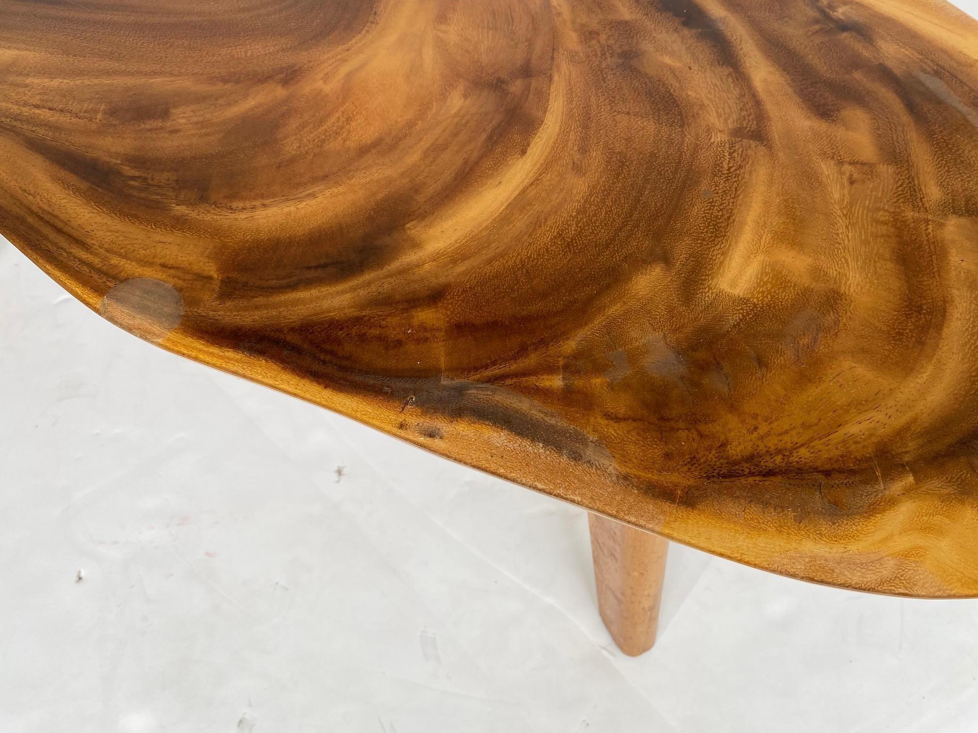 Couchtisch aus hawaiianischem Koa-Holz im Angebot 1