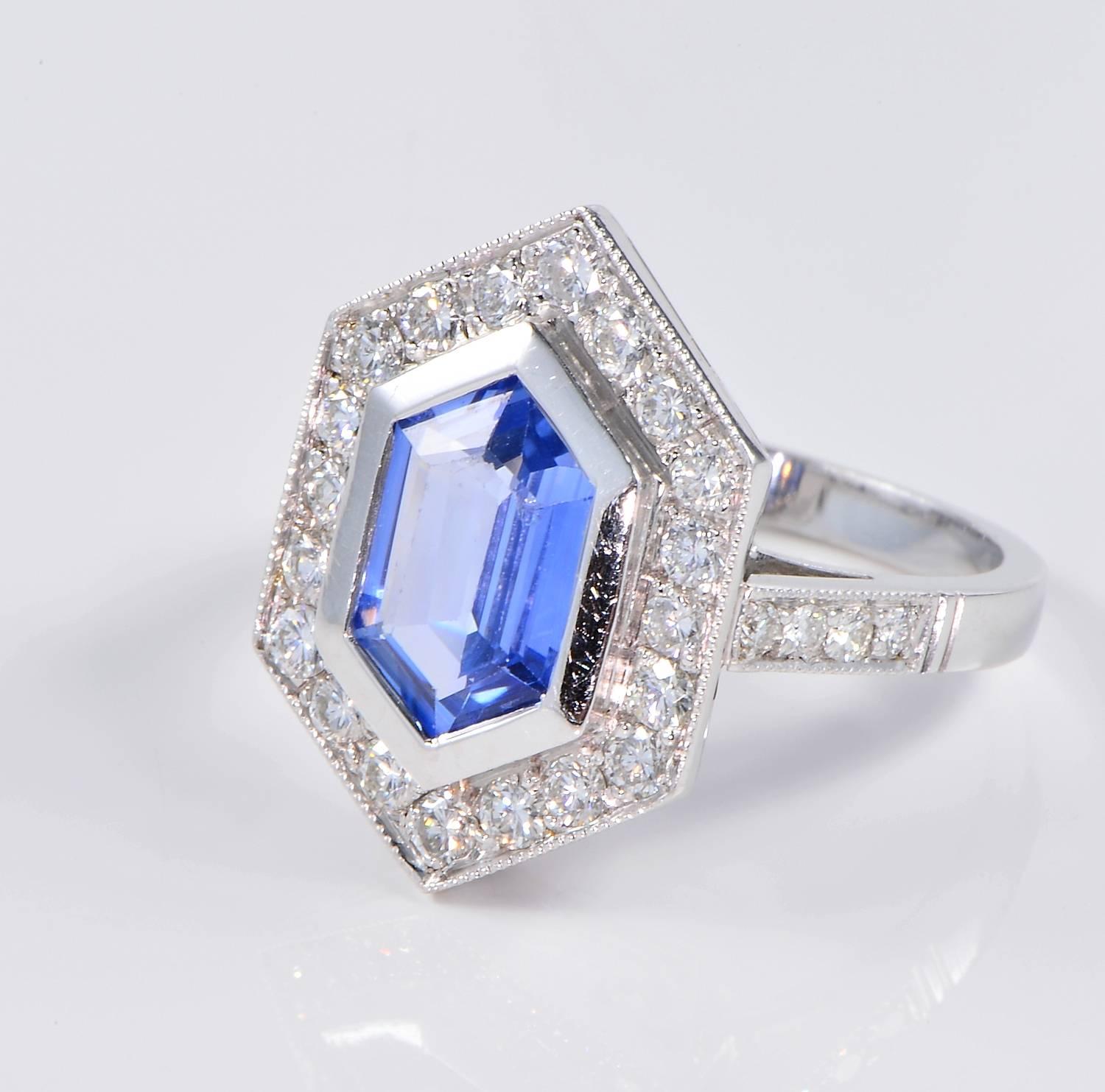 1 carat sapphire ring