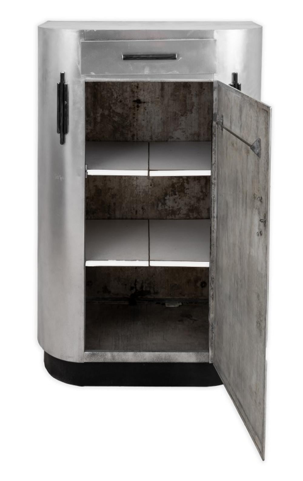 British Hawker Aircraft Ltd. Aluminum Cabinet, ca. 1940 For Sale