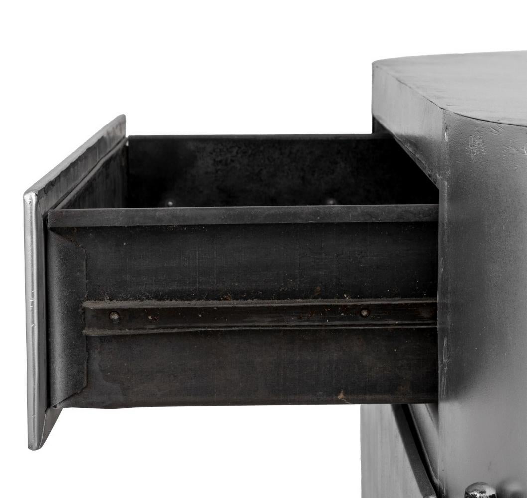 Metal Hawker Aircraft Ltd. Aluminum Cabinet, ca. 1940 For Sale