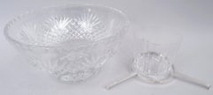 Hawkes American Edwardian Sterling Silver & Cut-Glass Caviar Bowl