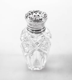 Hawkes Crystal and Sterling Shakers