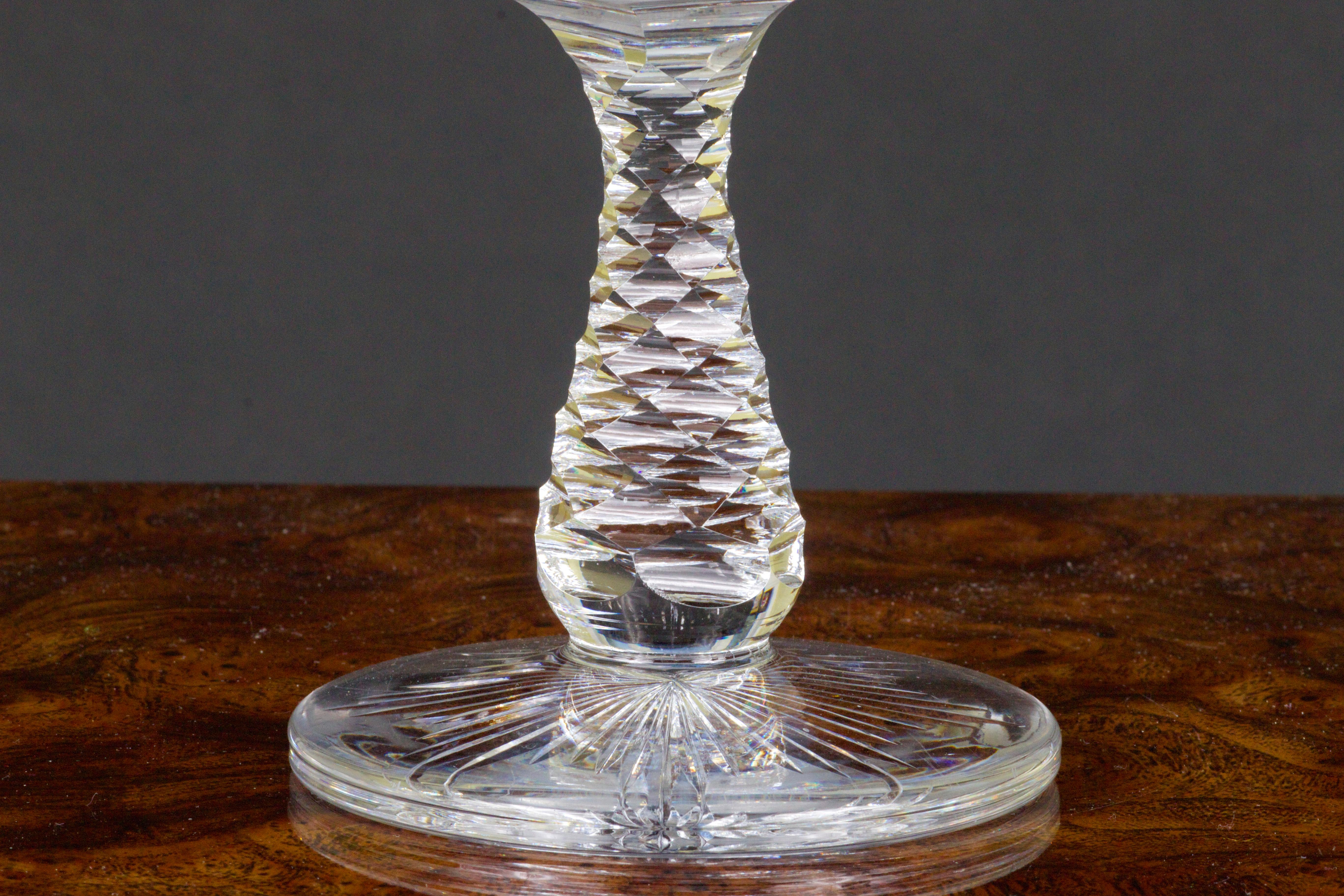 American Hawkes Engraved Compote For Sale