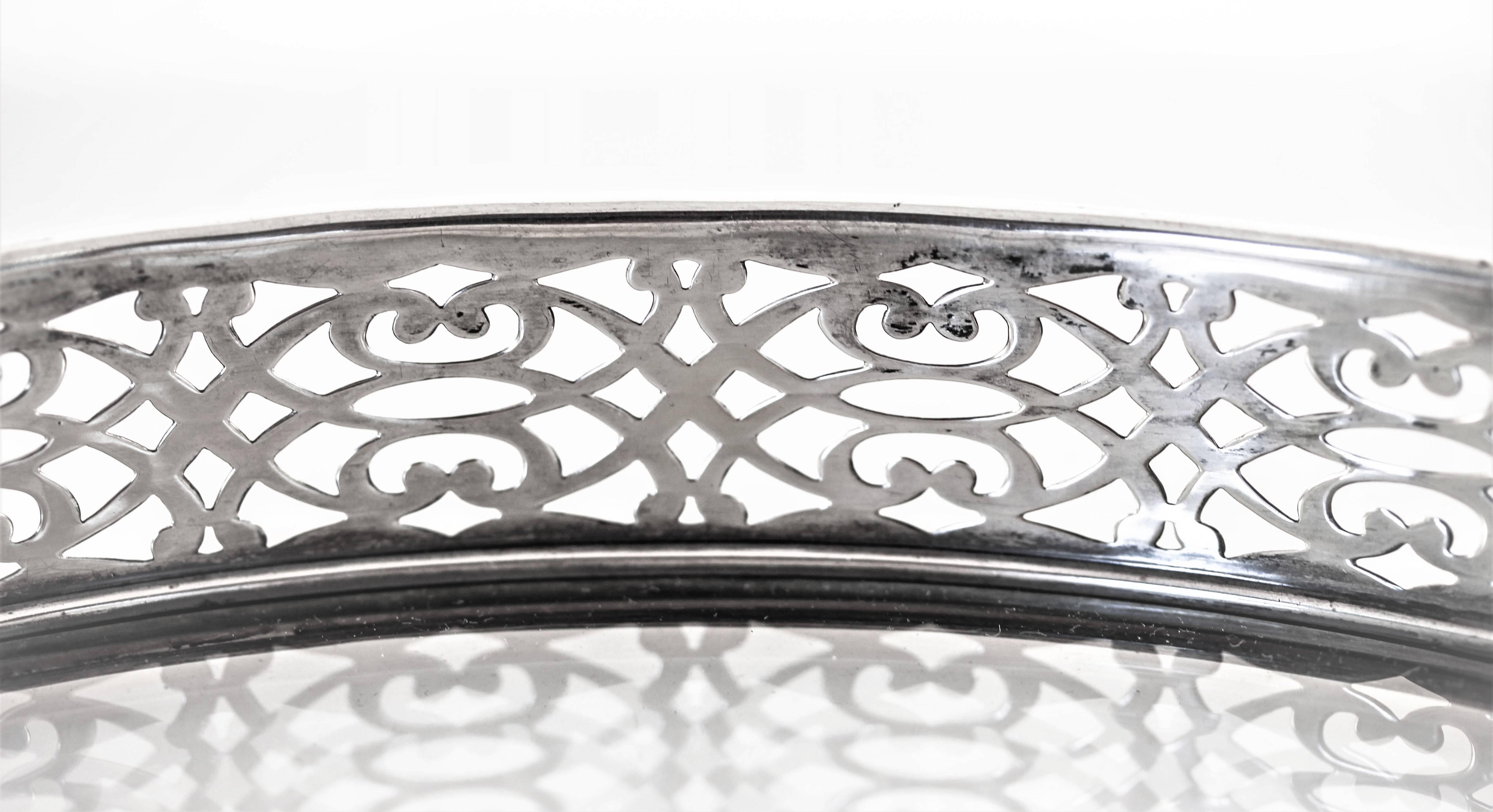 Sterling Silver Hawkes Gallery Tray