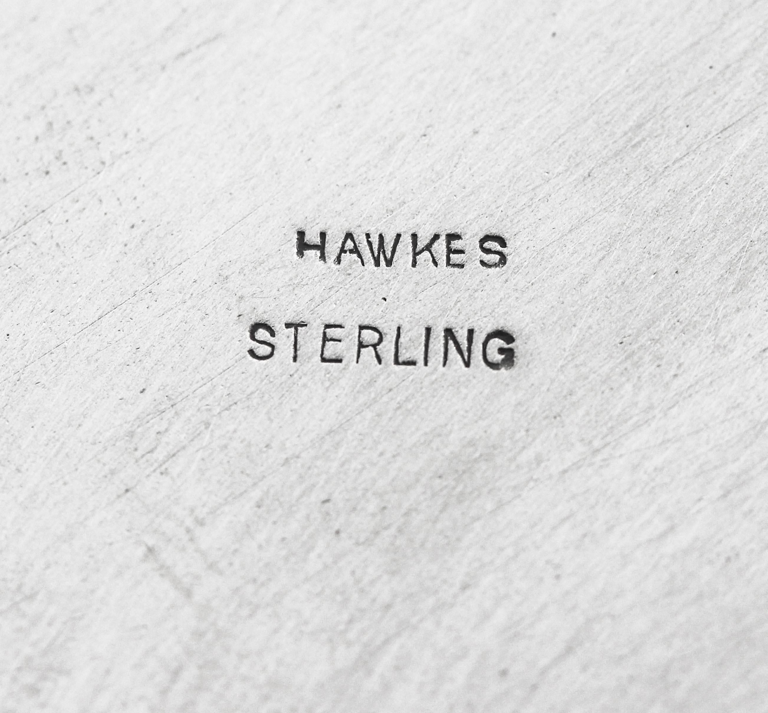 Sterling Silver Hawkes Sterling Vase For Sale