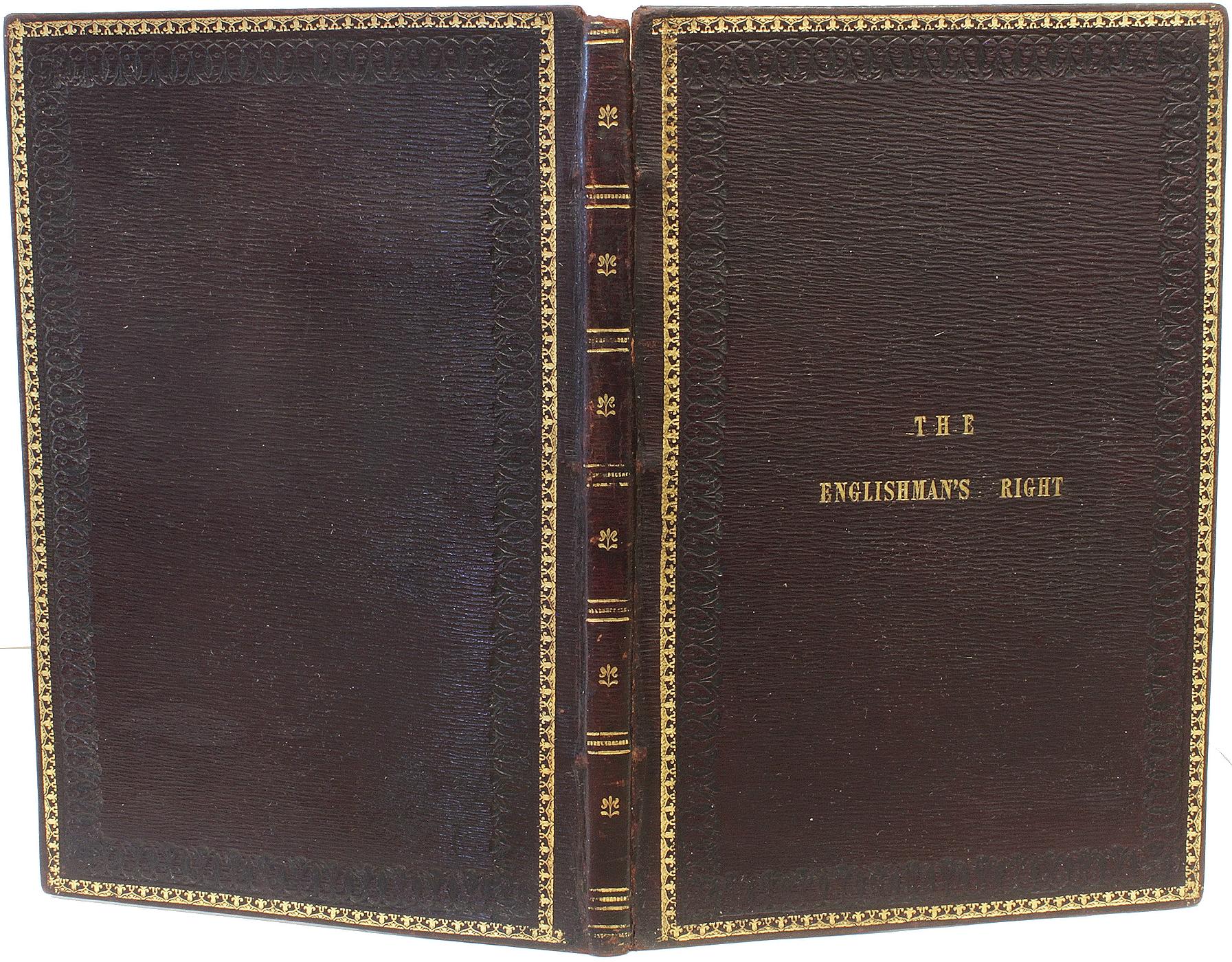 HAWLES Englishman's Right A Dialogue between a Barrister at Law & a Juryman 1844 In Good Condition For Sale In Hillsborough, NJ