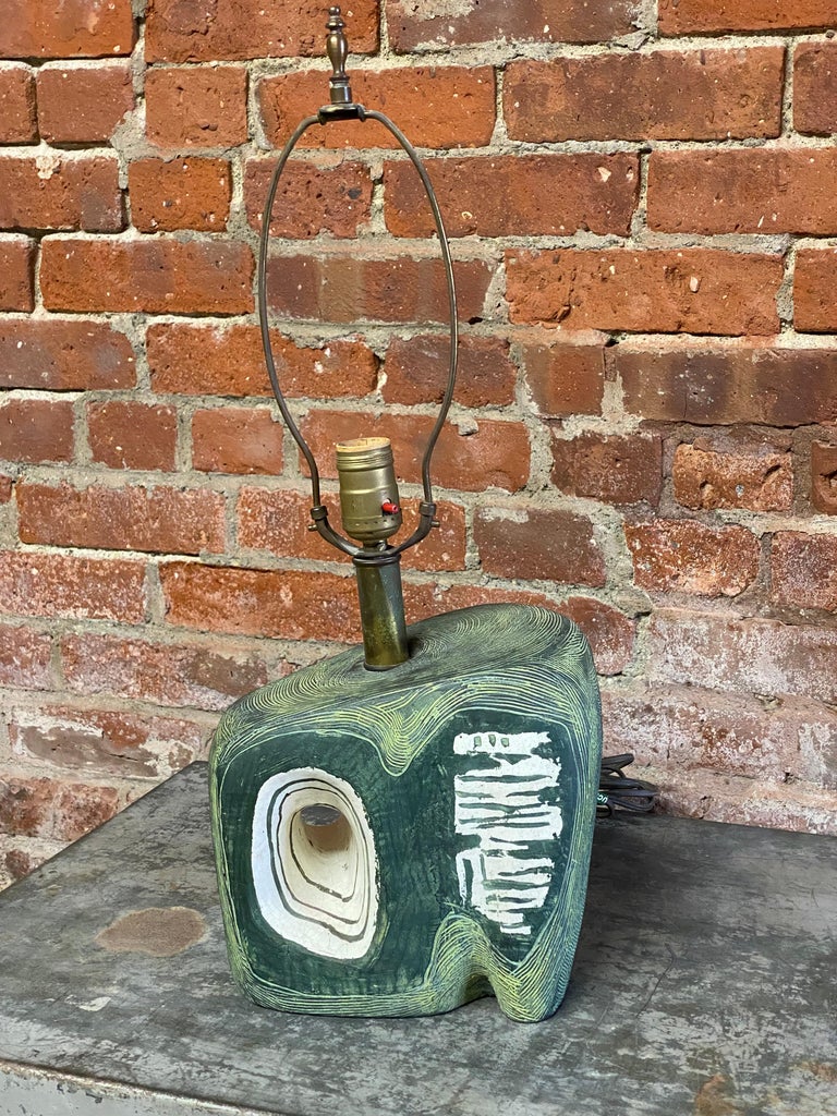 Haworth California Modern Atomic Era Table Lamp For Sale at 1stDibs