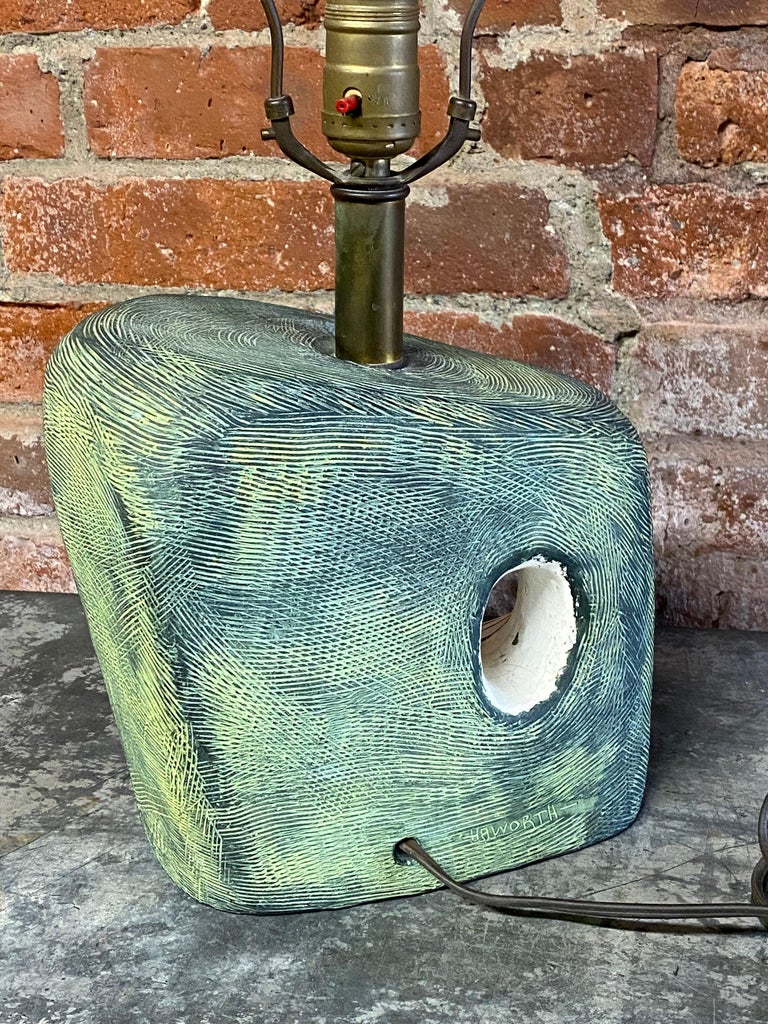 Haworth California Modern Atomic Era Table Lamp For Sale at 1stDibs