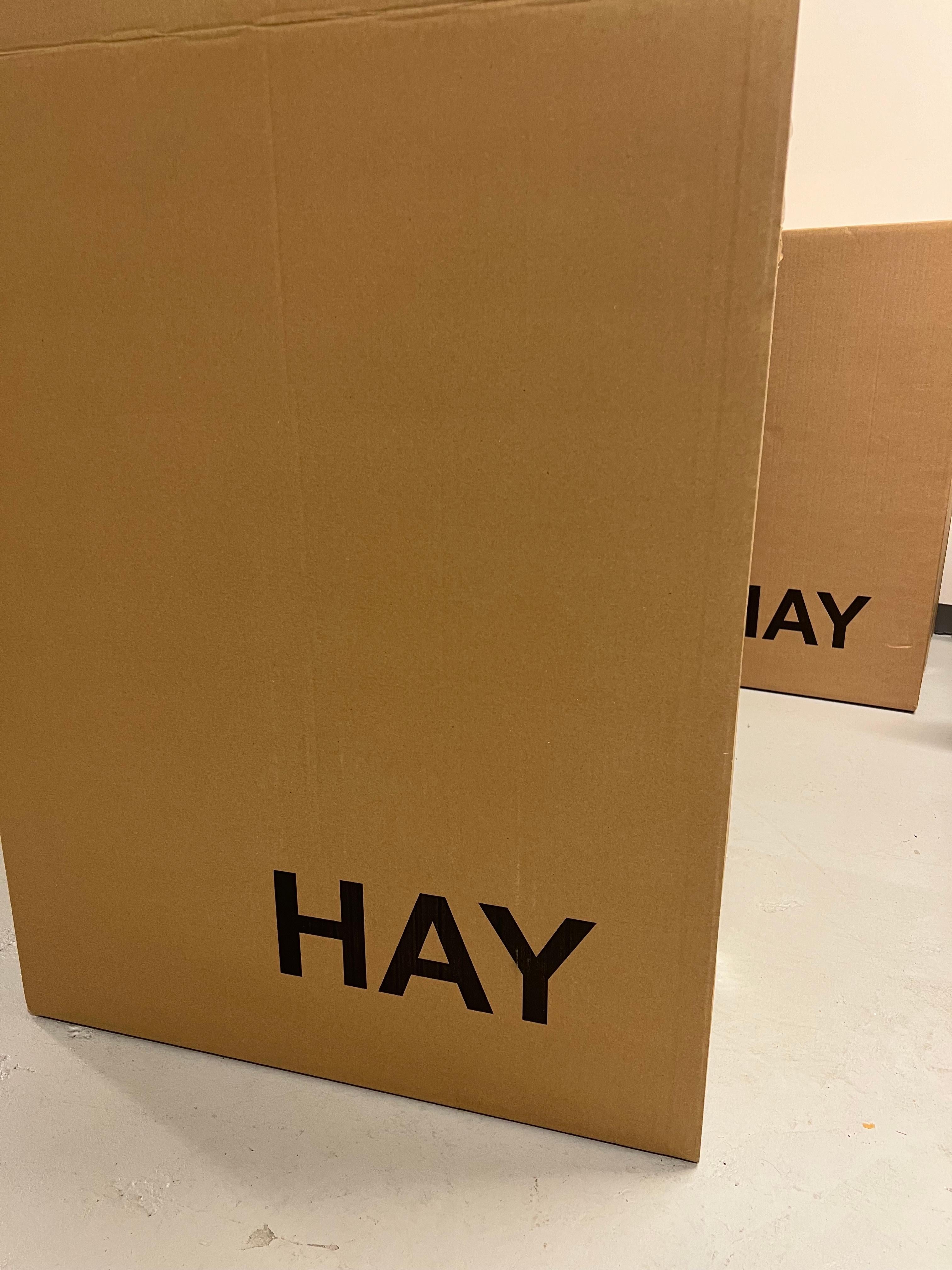 Upholstery HAY AAC 15 About A Chair SH: 46cm - Polished Aluminium/Hallingdal 116