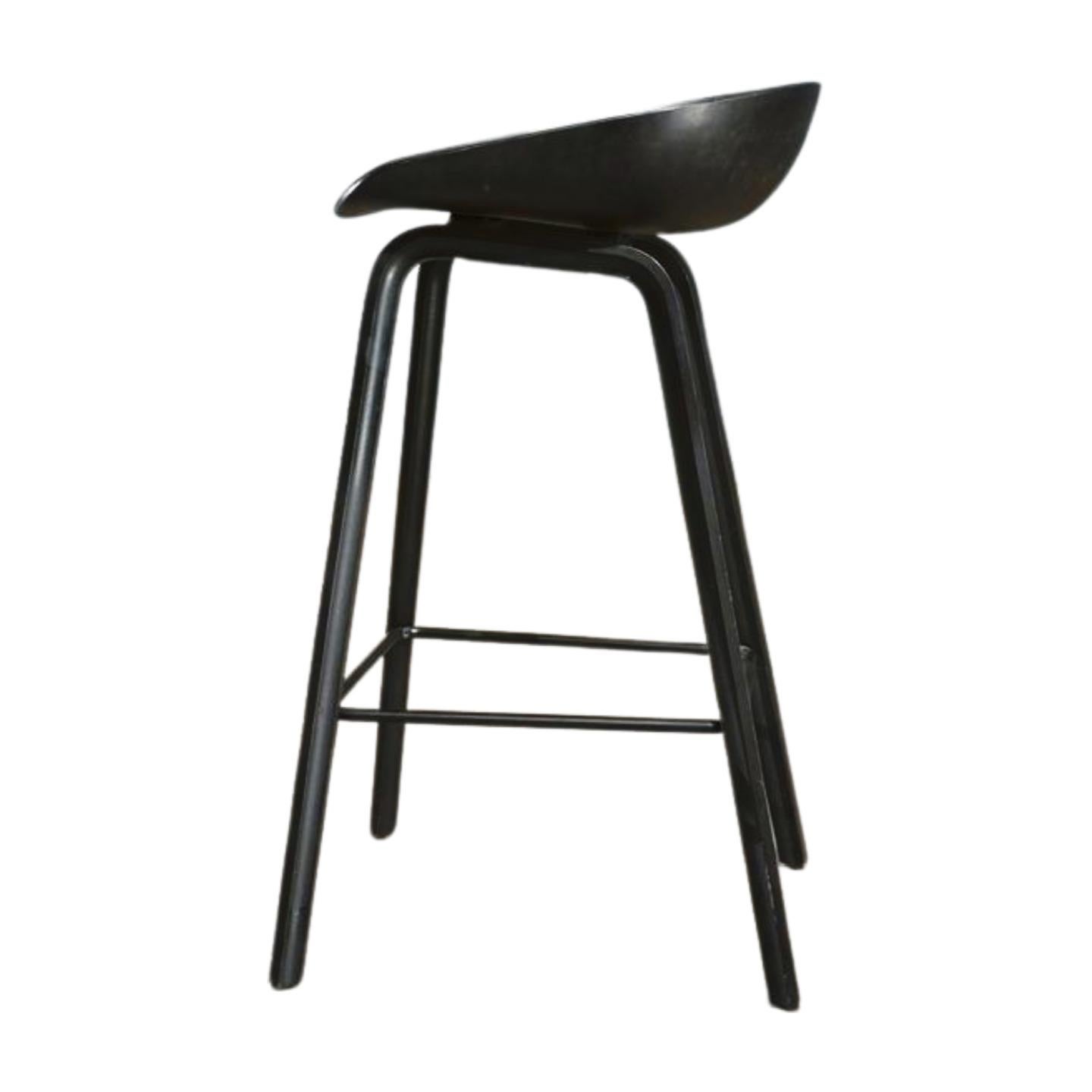 Metal Hay Black Bar Stool