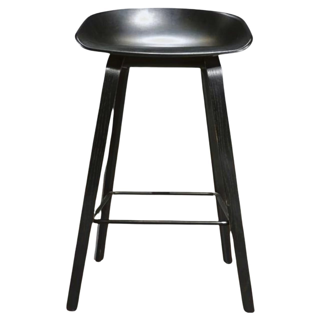 Hay Black Bar Stool