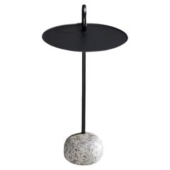 Hay Black Steel and Granite Bowler Table by Shane Schneck