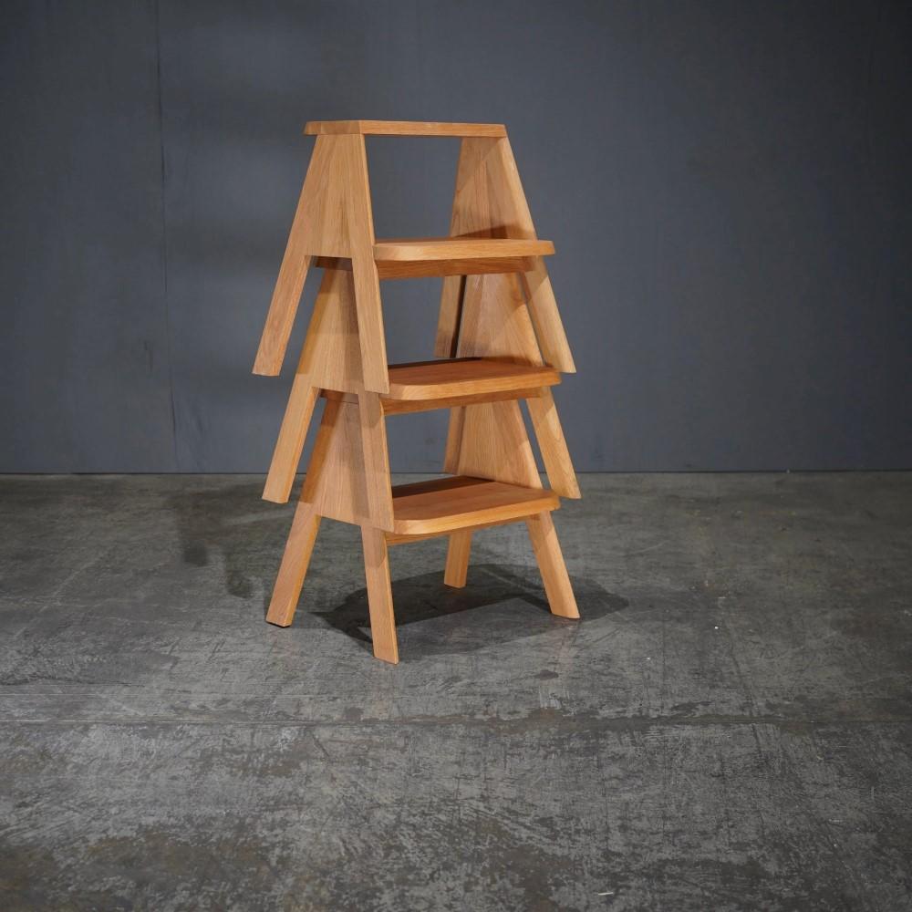 Hay Butler Bewegliche Steps aus Eiche von Shane Schneck, Dreier-Set (Dänisch)