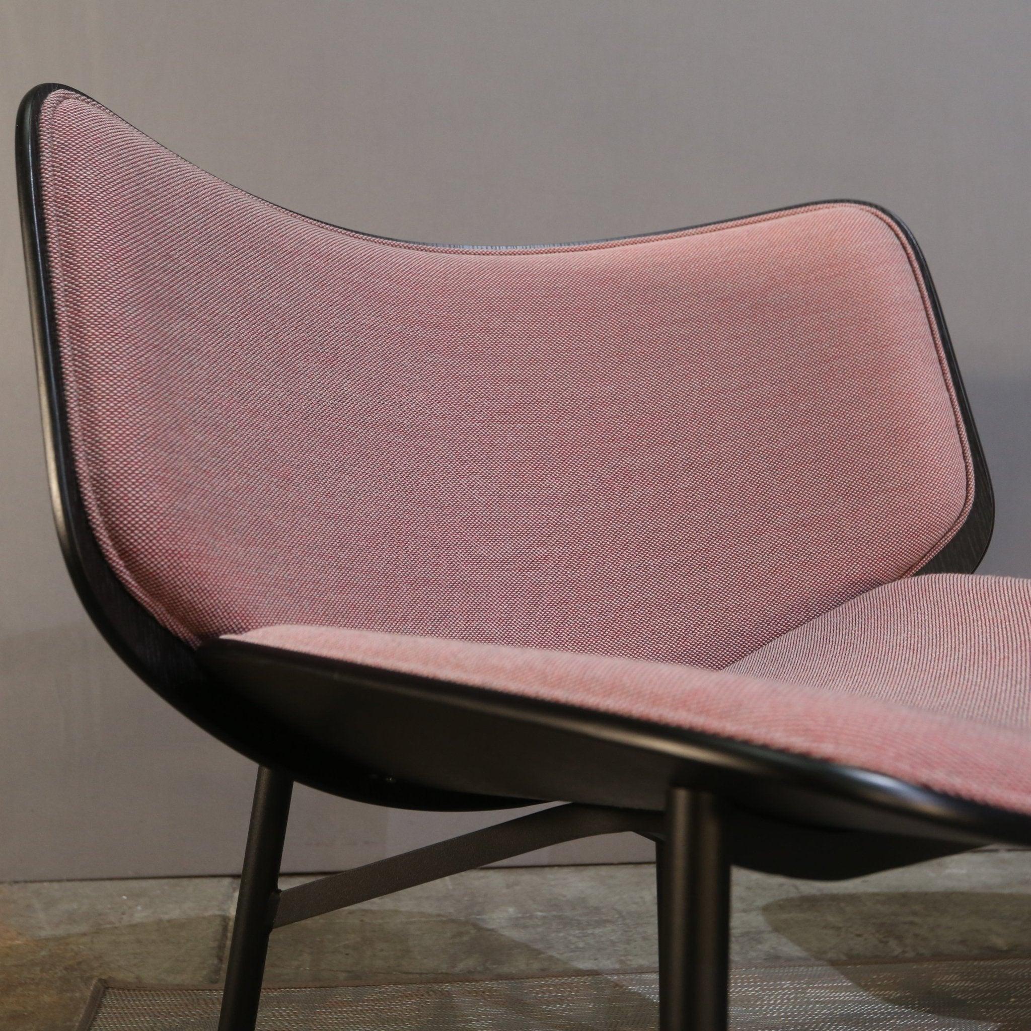 Steel Hay Dapper Lounge Chair by Doshi Levien For Sale