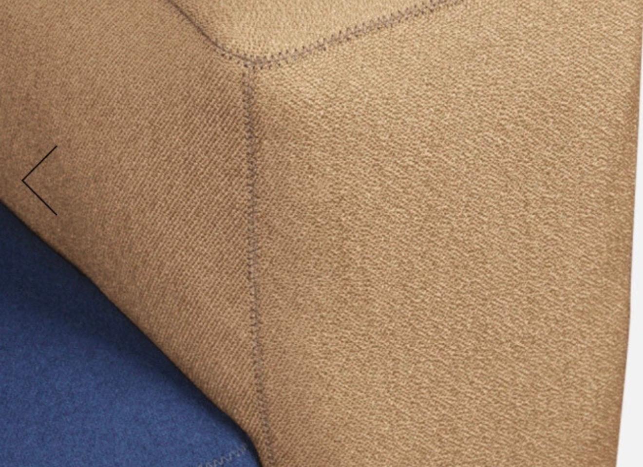 Hay Mags 2,5 Plazas a herman Miller Marca Azul/Beige Lana en venta