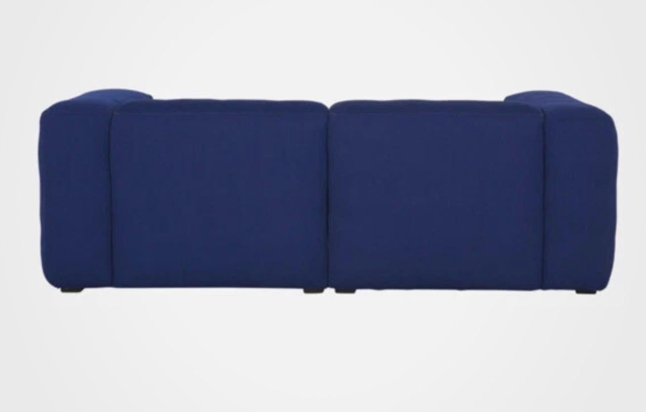 Chinois Hay Mags 2.5 Seater a herman Miller Brand Blue/Green (en anglais) en vente