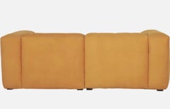 Hay Mags 2,5 Asiento de ante vegano naranja de la marca Herman Miller