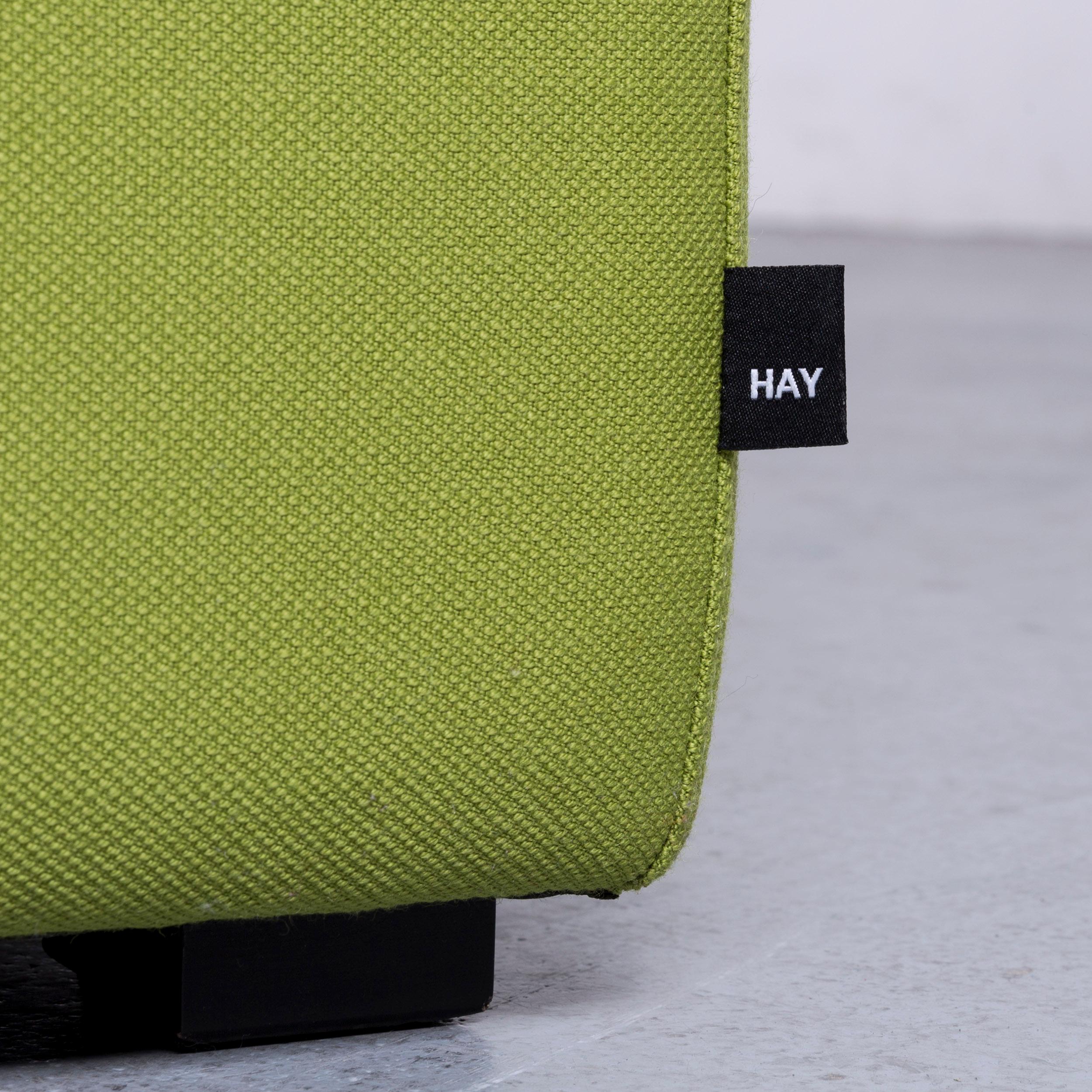 Contemporary Hay Mags Designer Fabric Sofa Green Corner Couch