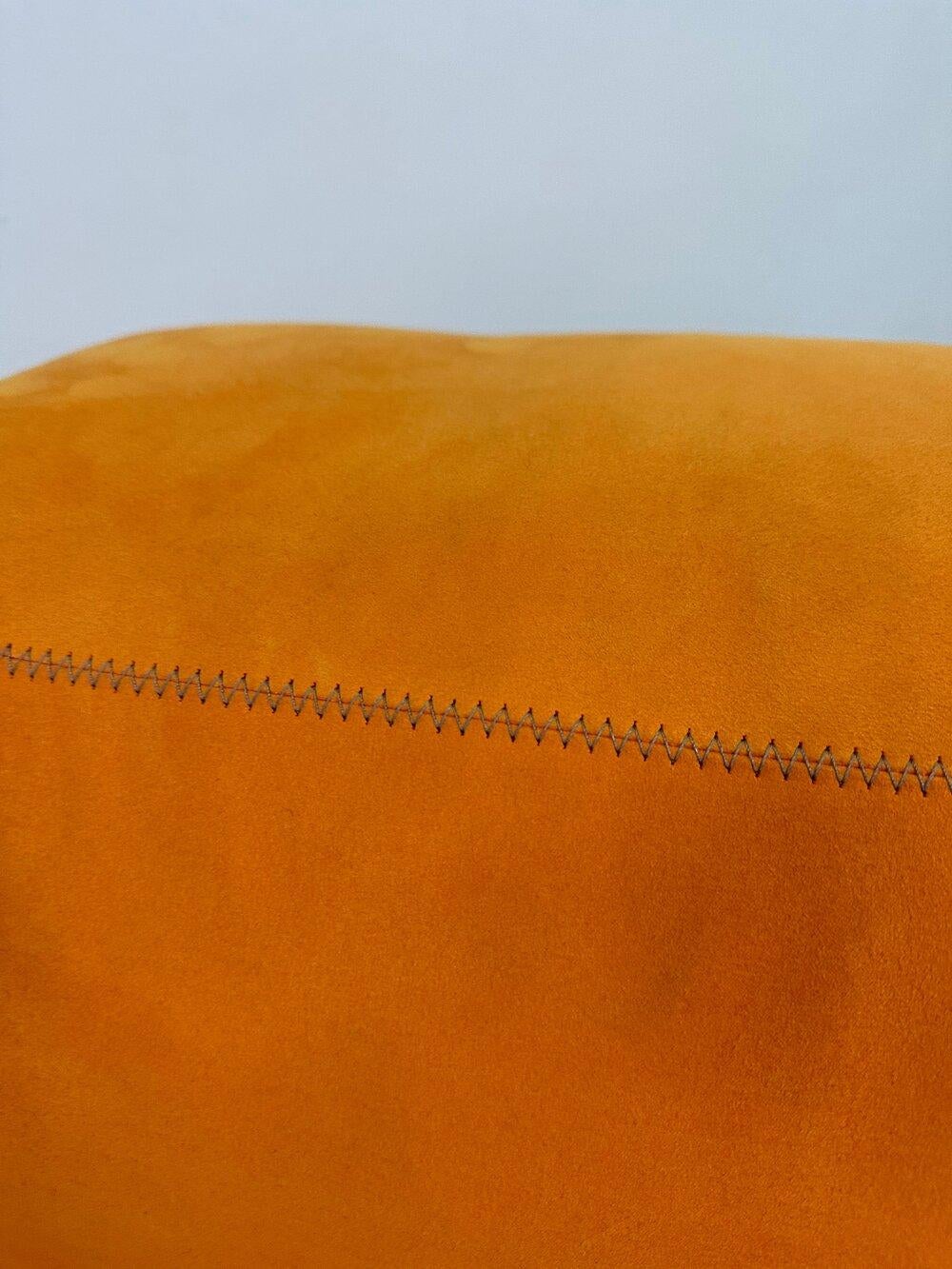 Hay Mags Soft Modular Sofa, Goldenrod / Orange, Middle In Good Condition In Los Angeles, CA