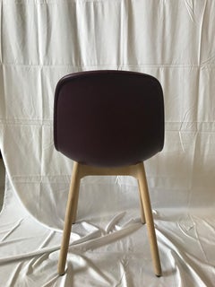 HAY Neu 13 Chair Matte Lacquer Bordeaux shell